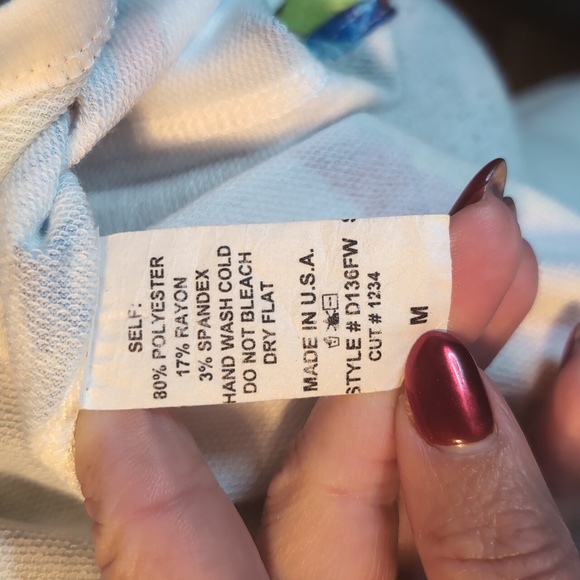 Inoah Sleeveless Wearable Art Graphic Print Knit Dress - Picture 11 of 12